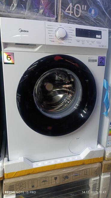 Стиральные машины: Стиральная машина Midea, Новый, Автомат, До 6 кг, Компактная — 5