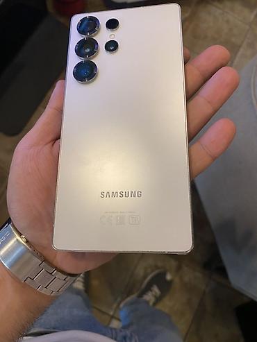 samsung watch 1: Samsung Galaxy S23 Ultra, rəng - Ağ, Simsiz şarj — 3