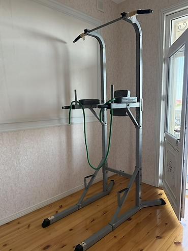Turniklər və bruslar: Marshal Fitness Germany çoxfunksiyalı turnik–dip stansiyası - Brend — 3