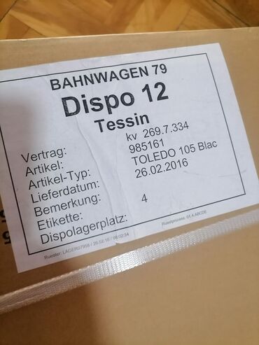 Komode: Sto za TV nov neotpakovan dobijen iz Svajcarske. dimenzije pisu na — 6