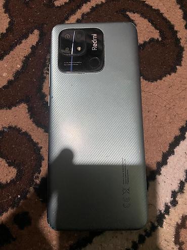 телефон fly q: Redmi 10C, 128 ГБ, цвет - Зеленый, Отпечаток пальца — 1