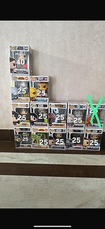 Игрушечные фигурки: Funko Pop original fiqurları. Qiymetler onsuz enib ve o sebebden — 1