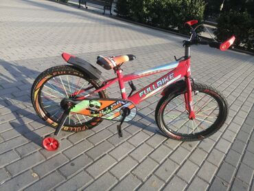 Uşaq velosipedləri: Yeni Dörd təkərli Uşaq velosipedi 12", sürətlərin sayı: 1, Ödənişli çatdırılma — 8