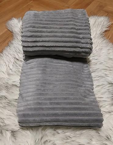 Ćebad i pokrivači: Mekane dekorativne prekrivače/ćebad sa reljefnim (rebrastim) dezenom — 2