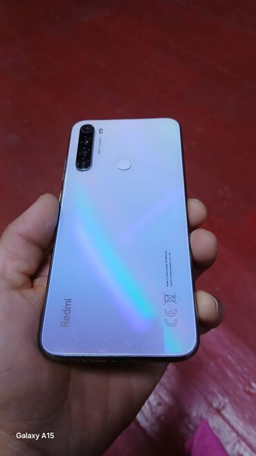 куплю телефон редми: Redmi, Redmi Note 8, Колдонулган, түсү - Ак