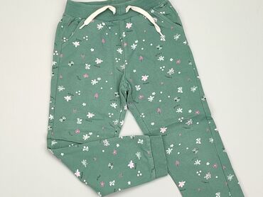 spodnie dresowe zielone: Sweatpants, Little kids, 5-6 years, 116, condition - Good