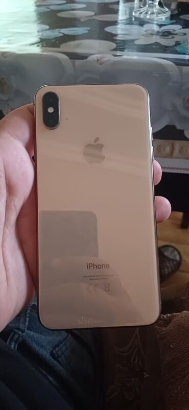 iphone 15 pro max 1tb qiymeti: IPhone Xs Max, 256 GB, Qızılı, Face ID