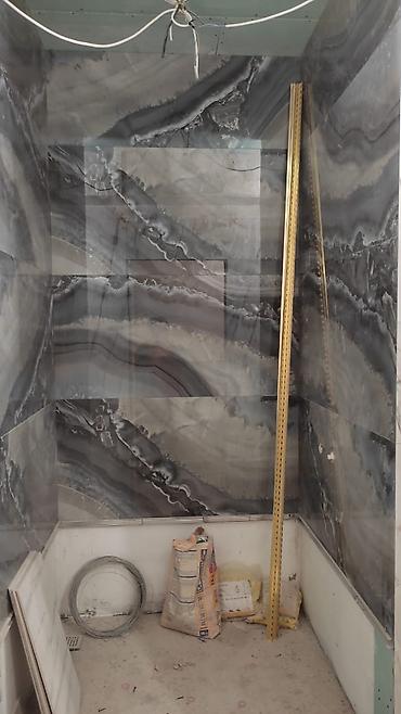 Укладка плитки: Подготовка стен для укладки, Подготовка стен для грунтовки, Гидроизоляционные работы | Керамическая плитка, Керамогранитая плитка | Вертикальная укладка, Диагональная укладка, Горизонтальная укладка Больше 6 лет опыта — 12