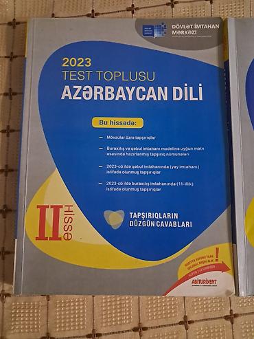 la vida es bella: Məhsul: 2023 “Test Toplusu – Azərbaycan dili” (DİM), I və II hissə — 3