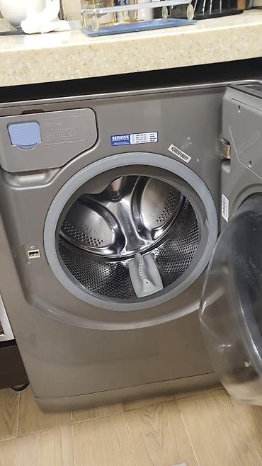 ariston alan: Paltaryuyan maşın Hotpoint Ariston, 9 kq, İşlənmiş, Avtomat, Qurutmasız, Kredit yoxdur, Ünvandan götürmə — 3