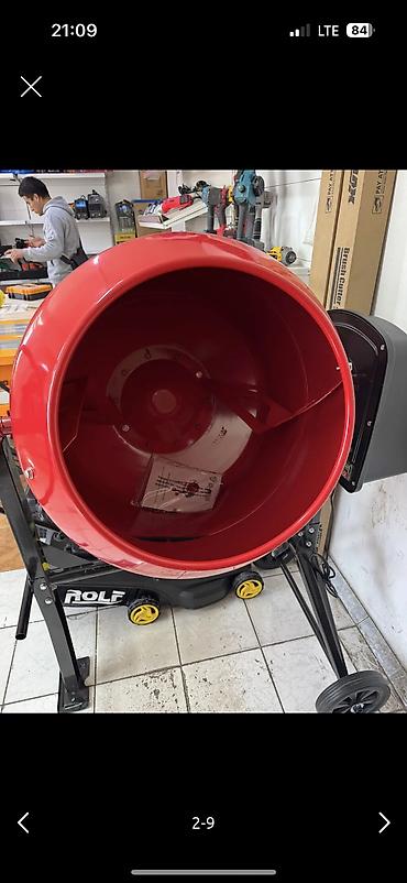 Бетономешалки, смесители: Экс калибр Бетономешалка 160л 800ват 220ват Доставка по городу — 21