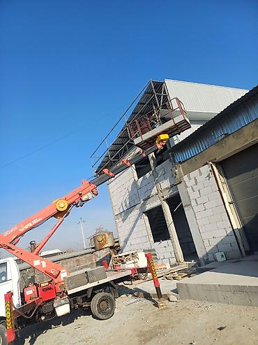 Услуги автовышки: Услуги автовышки/кран-манипулятора для высотных работ. - Рабочая — 7