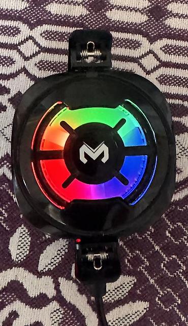 telefon aksesuarları ucuz: RGB işıqlı mobil telefon soyuducusu (klipsli) - Güclü fan: Oyun — 1