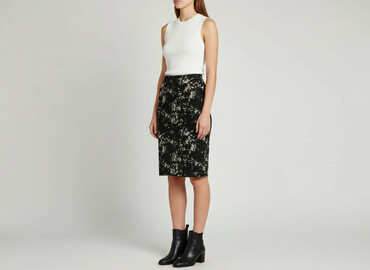 eleganckie spódnice midi rozkloszowane: H&M, Spódnica damska, rozmiar M