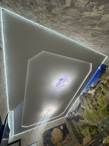 Натяжной потолок: Натяжной потолок Глянцевое, Матовое, 3D потолки Гарантия, Бесплатная консультация, Бесплатный замер at lalafo.kg — 2 Натяжной потолок: Натяжной потолок Глянцевое, Матовое, 3D потолки Гарантия, Бесплатная консультация, Бесплатный замер — 2