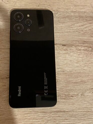 xiaomi 12 x купить: Redmi 12, 128 GB, rəng - Qara, Barmaq izi, İki sim kartlı, Face ID