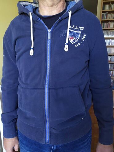 Duksevi: Muški duks sa kapuljačom N.Z.A. New Zealand Auckland Kvalitetan — 6