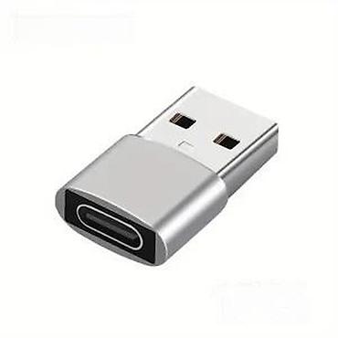 Druga oprema za računare i laptopove: Adapter sa USB C ženskim na USB A muški NOVO. OPIS PROIZVODA: Adapter — 7