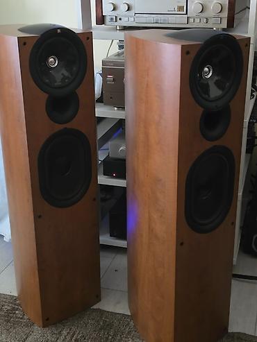 akai subwoofer: Kef Q7 Cherry -Vrhunski Zvucnici - Made in England System — 2