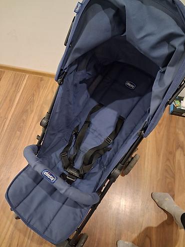 Kolica za bebe: Chicco kišobran kolica – plava boja - Kompaktna, lagana kišobran — 8