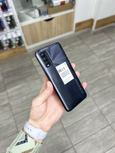 телефон xiaomi redmi: Xiaomi, Redmi 9T, Б/у, 64 ГБ, цвет - Черный, 2 SIM