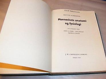 eldo design: Menneskets anatomi og fysiologieAlette Schreiner, Hans A DahlOslo — 2