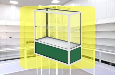 стеклянные витрины для магазина бу: Витрина торговая из профиля и стекла, Акция, прилавки, для магазина