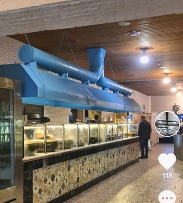 kafe avadanliqi: Havalandirma Zontlarin ve Restoran Avadanliqlarin Hazirlanmasi, Her