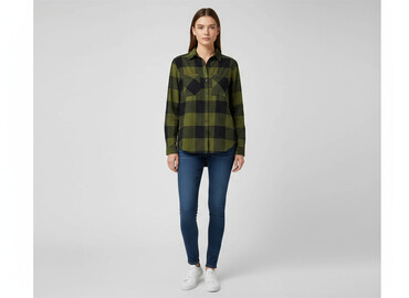 trampki biale h m: H&M, Сорочка жіноча, розмір S