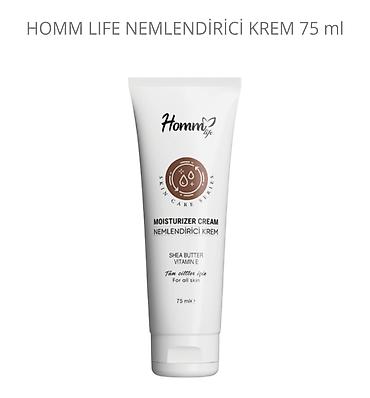 kosmetika səbəti: HOMM Life Nəmləndirici Krem – 75 ml - Gündəlik istifadə üçün — 1