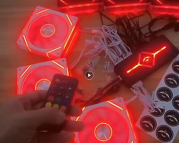 Rashladni sistemi: Prodajem set od 6 ARGB ventilatora modela Prism 9Pro, idealnih za sve — 13