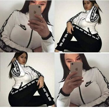 Gornji i donji deo: Komplet trenerka mokra likra dostupna: S M L XL XXL. Cena 3200 dinara — 5