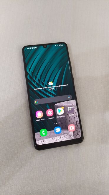складные телефоны: Samsung Galaxy A31, Колдонулган, 64 ГБ, түсү - Кара, 2 SIM