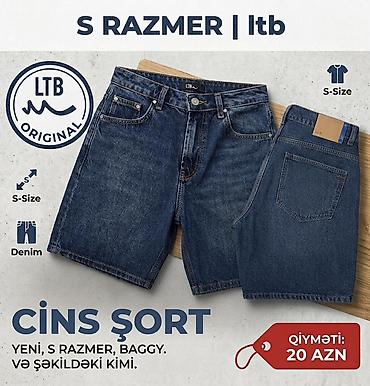 Şort, Ltb, S, rəng - Göy lalafo.az -da Şort, Ltb, S, rəng - Göy
