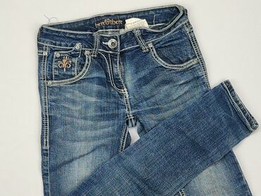 max mara jeans: Spodnie jeansowe, 11 lat, 146, stan - Dobry