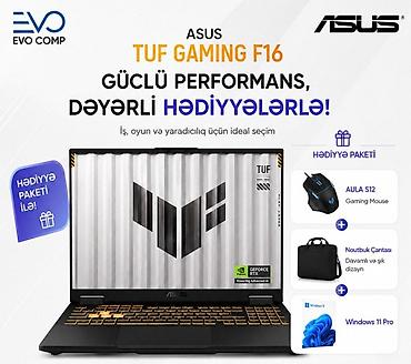 ASUS: Noutbuk ASUS TUF Gaming F16 FX608JMR-RV037 90NR0NB1-M002S0 i7-14650HX — 1