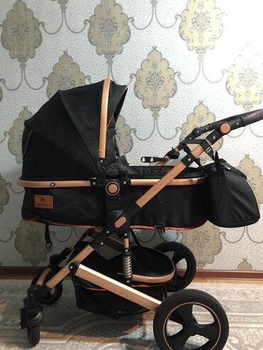 детские коляски бишкек дордой цены: Коляска, цвет - Черный