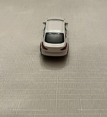 lego oyuncaq: Ağ rəngli miniatür sedan oyuncaq avtomobil - Korpus: plastik, detallı — 6