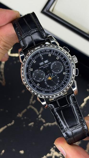 bas ortusu: Yeni, Qol saatı, Patek Phillipe, rəng - Qara — 2