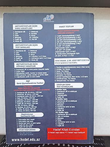 Testlər: Məntiq hazırlığı üçün kitab dəsti Həm tək-tək,həm birlikdə — 6