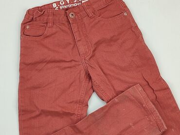 Jeansowe: Spodnie jeansowe, Pepperts!, 9 lat, 128/134, stan - Zadowalający