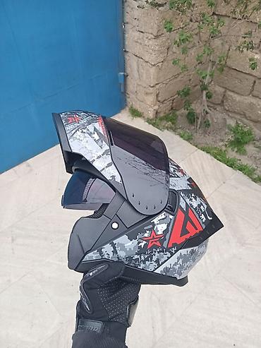 motor kasklar: Təzə keyfiyyerli kaskadı. Razmer L — 3