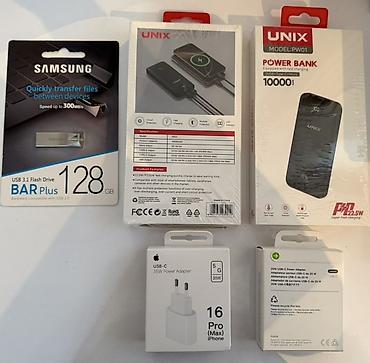 hoco power bank: TƏCİLİ: Orijinal və Yeni Aksesuarlar (Powerbank, Adaptor, Fleşka) — 1