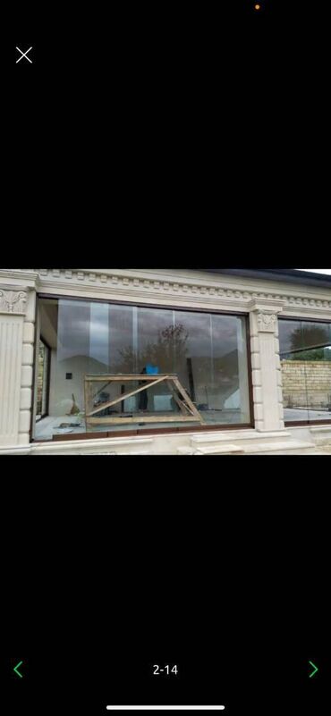pencere dekor: Türkiyə, Almaniya və avropa istehsalı profillərdən sürgülü cam balkon