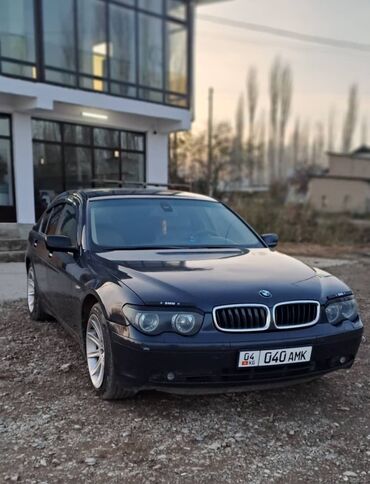 авто в рассрочку автомат: BMW 7 series: 2002 г., 4.4 л, Автомат, Бензин, Седан