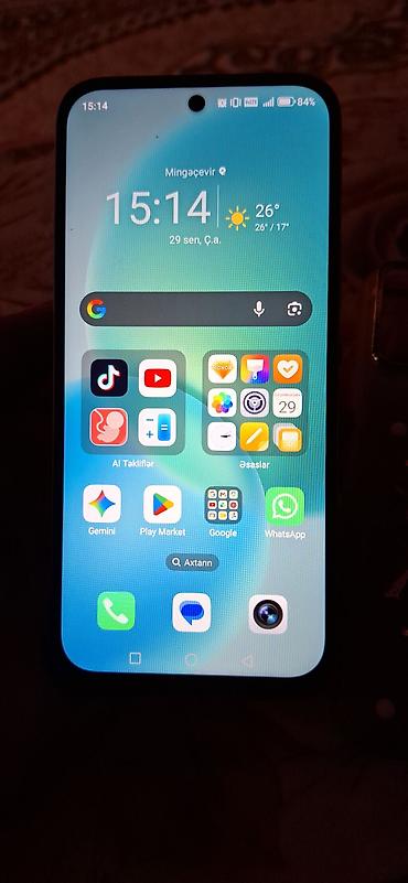 Mobil telefonlar: Honor X6c, 128 GB, rəng - Mavi, Barmaq izi, Simsiz şarj, İki sim kartlı — 4