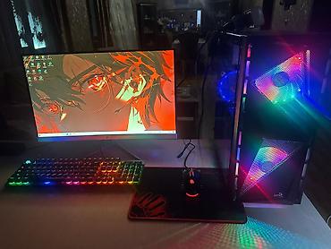 bloody: Gaming stolüstü kompüter komplekti - Korpus: AeroCool mesh ön panel — 1