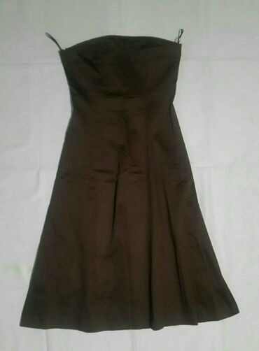 haljine 38: Zara M (EU 38), S (EU 36), color - Brown, Other style, Without sleeves