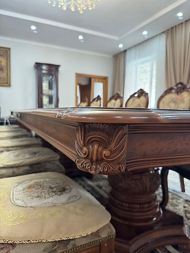 Кухонные столы и стулья: Кухонный стол и стул, Б/у, Самовывоз, Платная доставка, цвет - Коричневый — 5