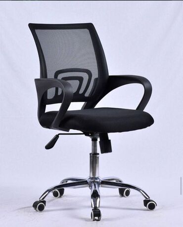 Ofis və oyun kresloları: Yeni, Təkərli, Qolları tənzimlənmir, Parça — 4